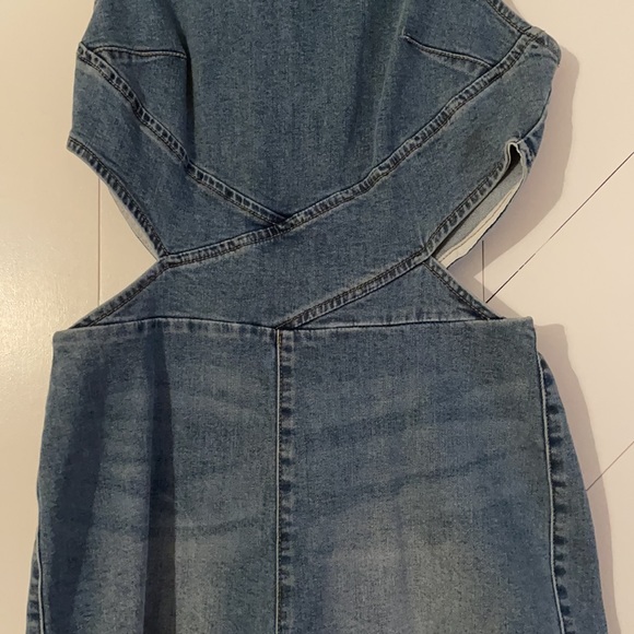 Amuse Society Denim Romper - Picture 2 of 8